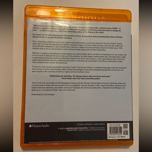 Anika Scott The German Heiress MP3-CD Audiobook - Picture 2 of 4